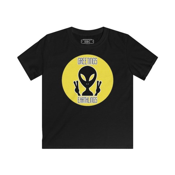 SBC Greetings Earthling Short Sleeve Gray Tee - Picture 8 of 15